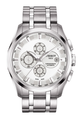 Tissot Couturier Automatic Chronograph Stainless Steel / Silver